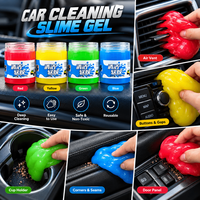 Car Cleaning Slime Gel