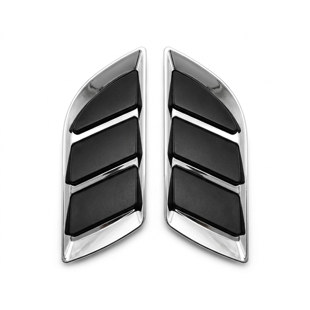 Universal car side fender air vent - 3