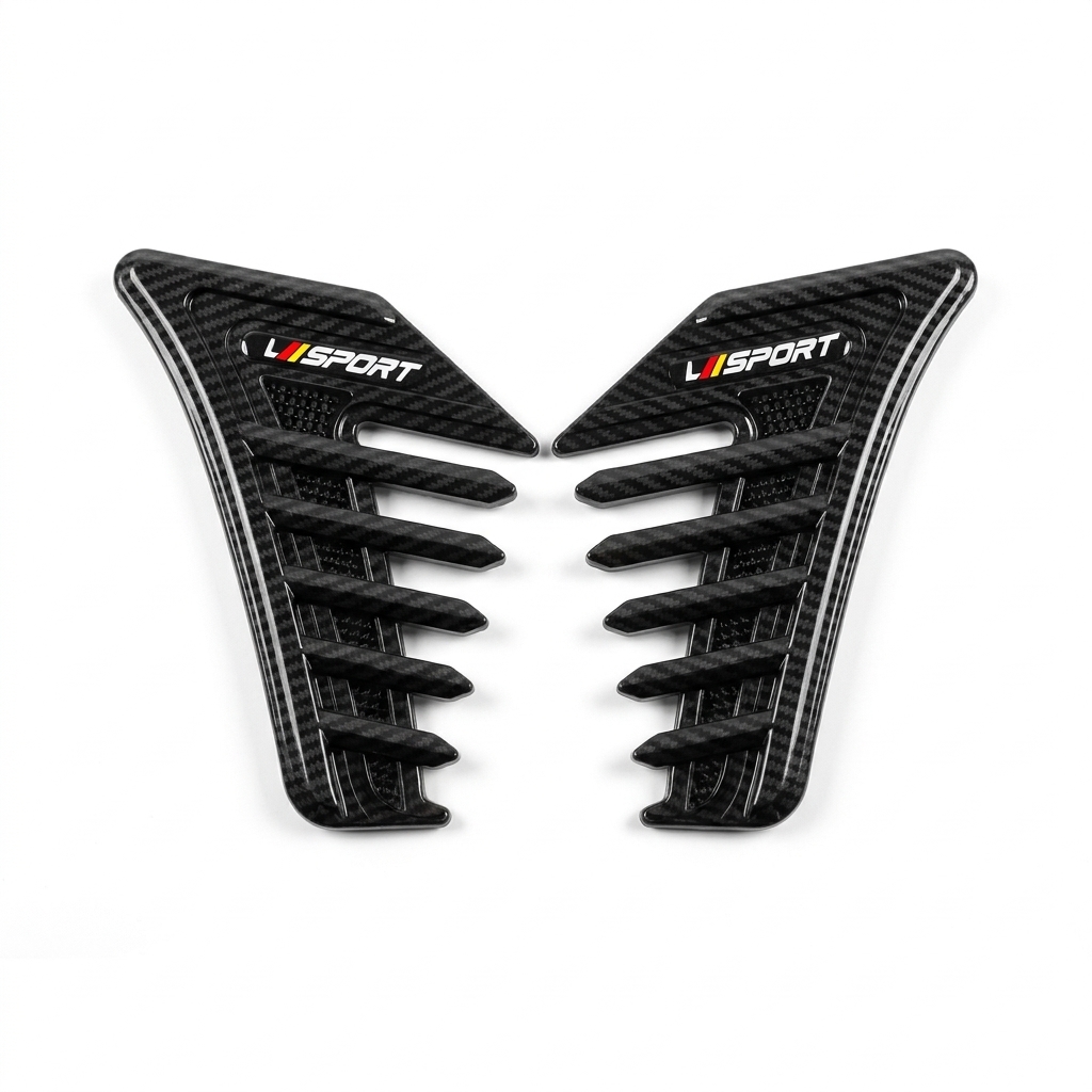 Universal car side fender air vent - 13