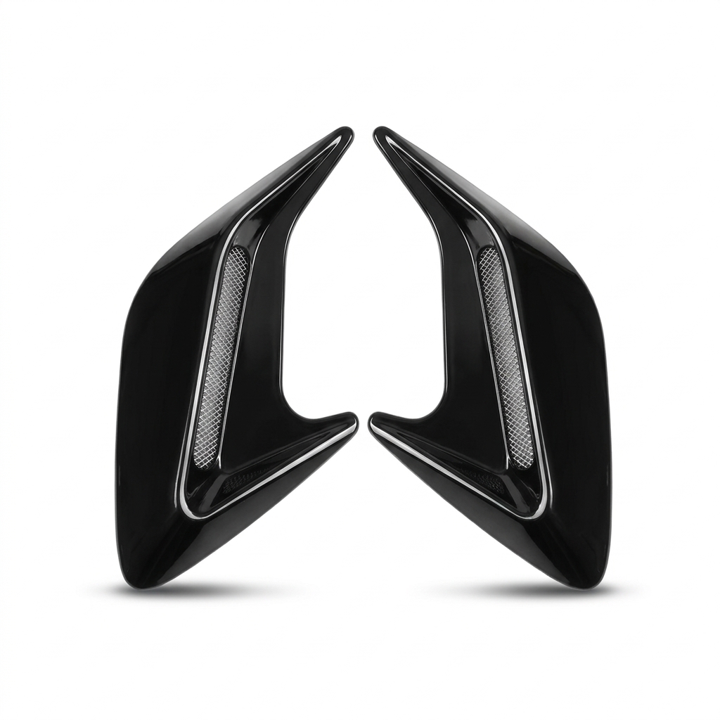 Universal car side fender air vent - 2
